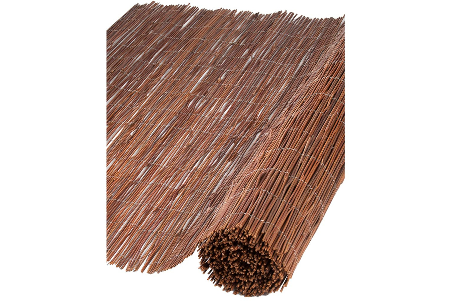 Nature 276934 2 Pcs Garden Screens Willow 1x5 M 5 Mm Thick