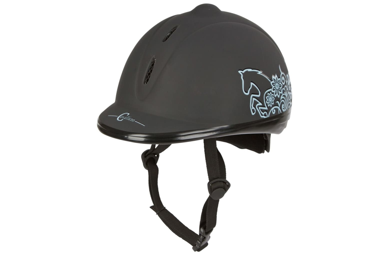Covalliero 406492 Riding Helmet Beauty Vg1 52-55 Cm Black 328250