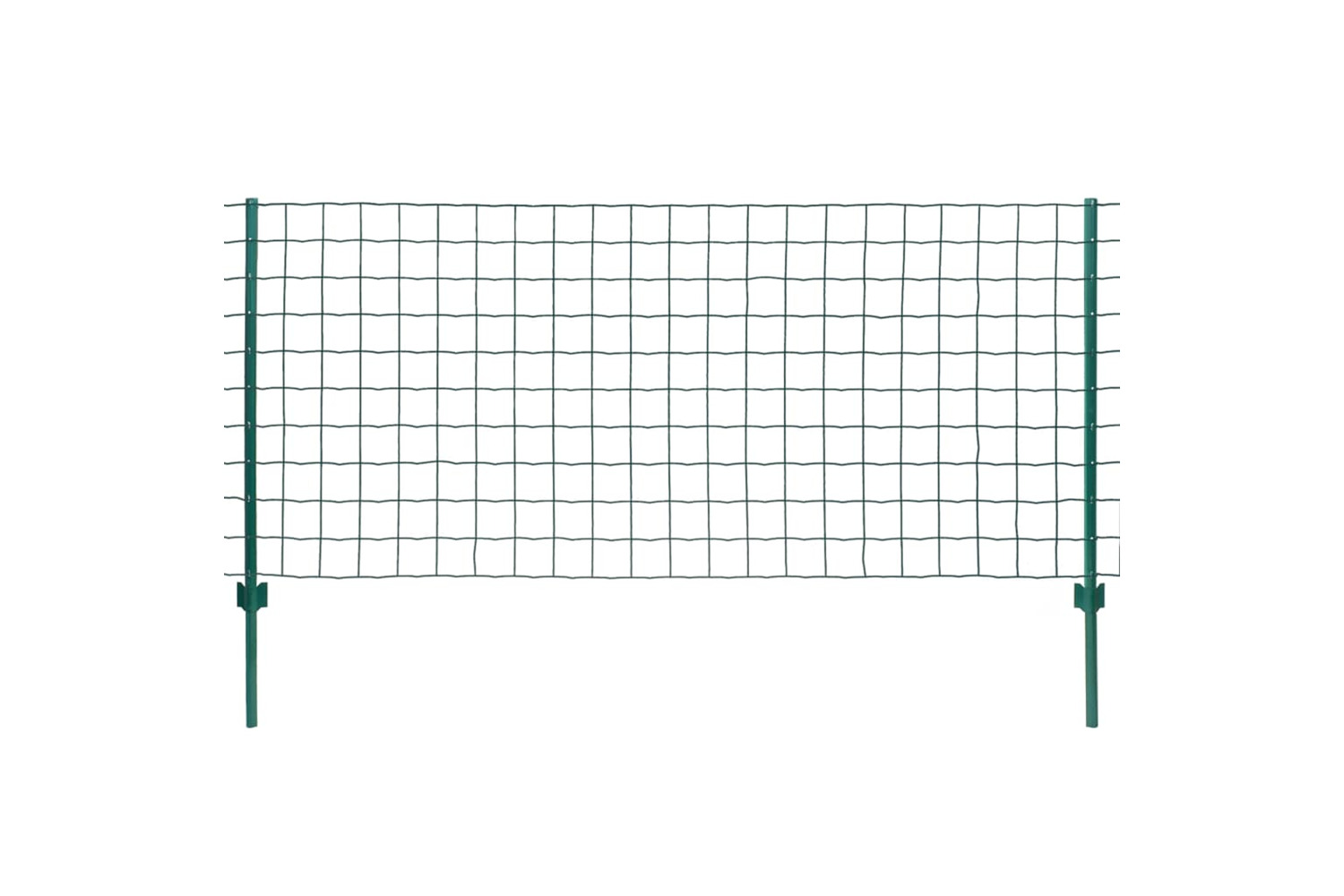 vidaXL 142815 Euro Fence Steel | 20 x 1 m | Green