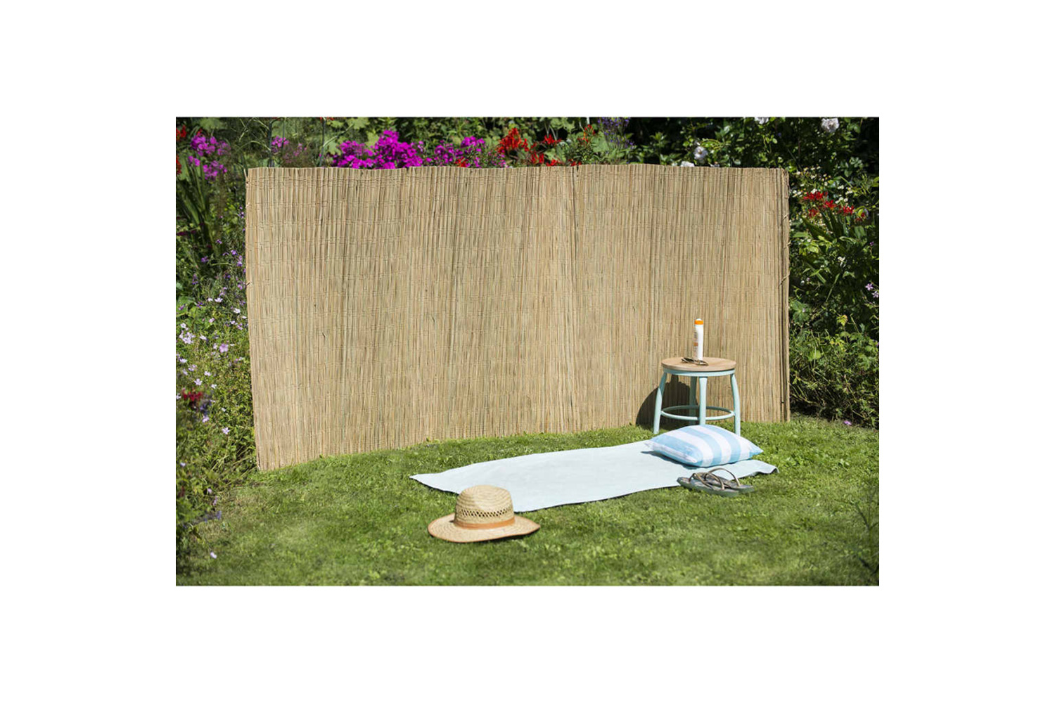 Nature 419755 Garden Fence Sedge Reed 1.2x3 M