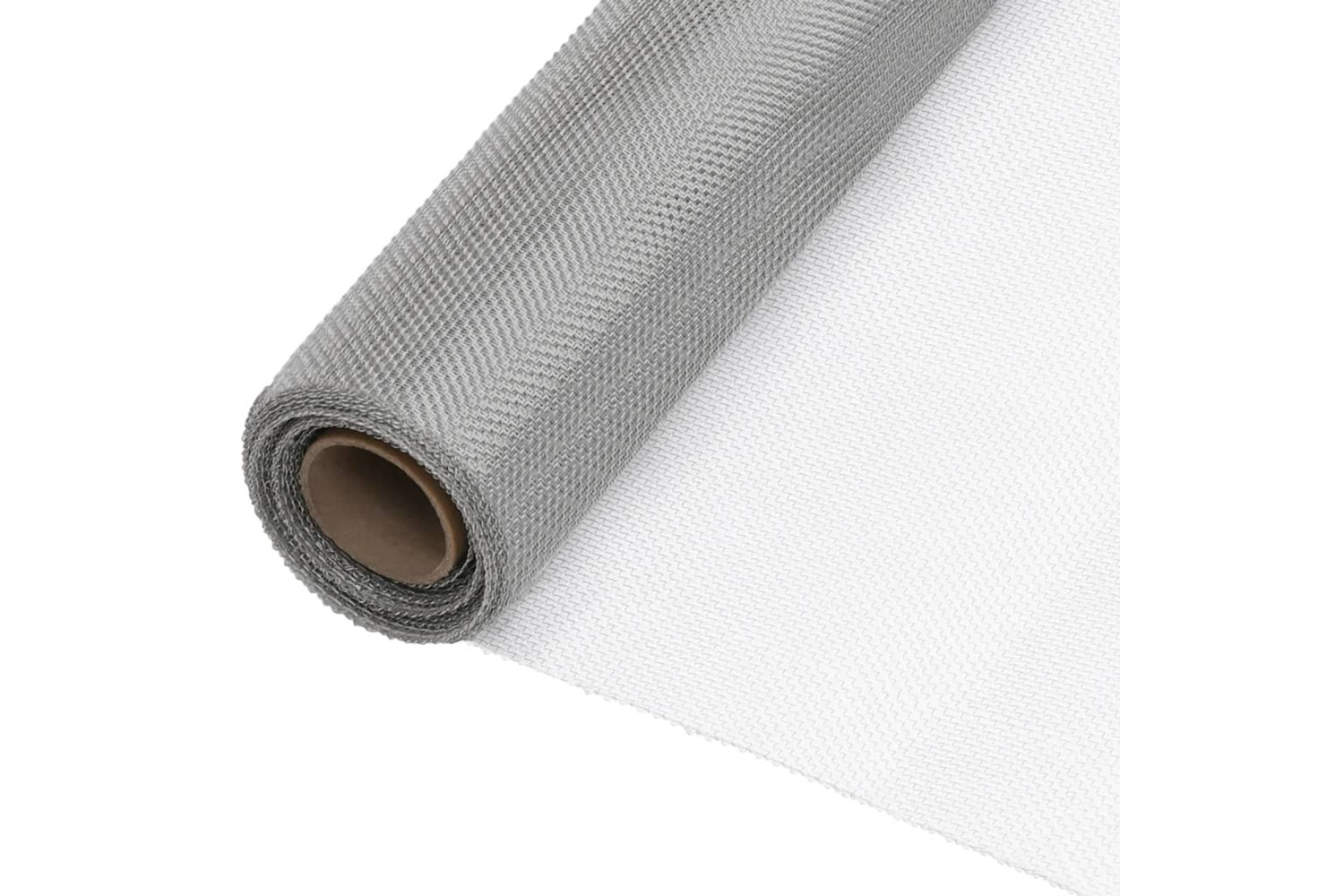 vidaXL 150890 Mesh Screen Stainless Steel 60x1000cm Silver