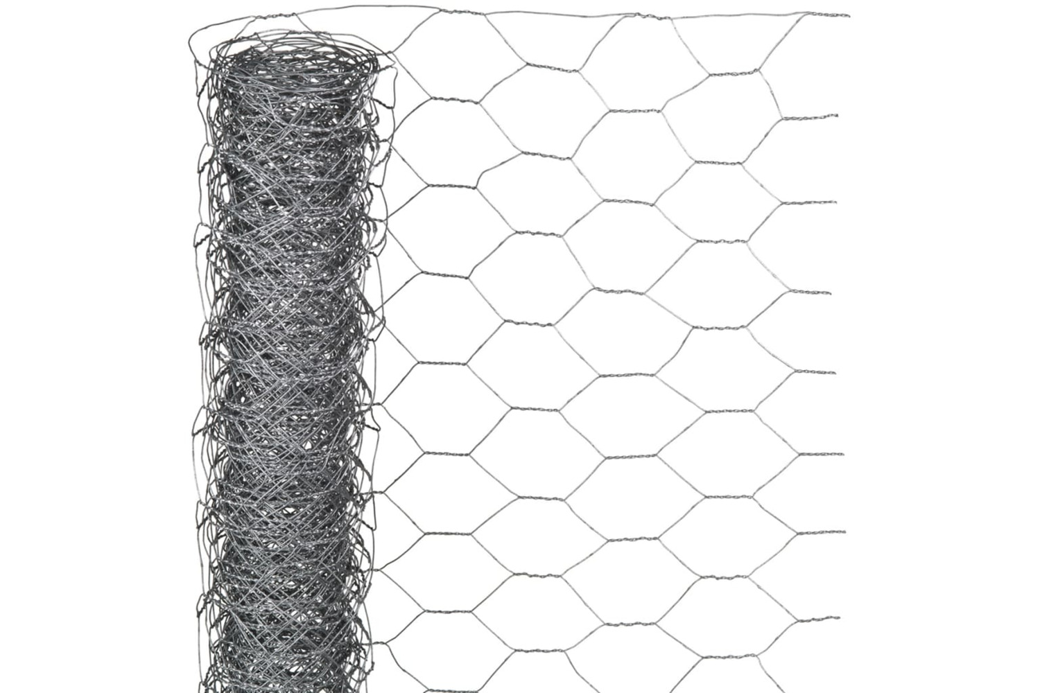 Nature 419769 Wire Mesh Hexagonal 0.5x10 M 25 Mm Galvanised Steel