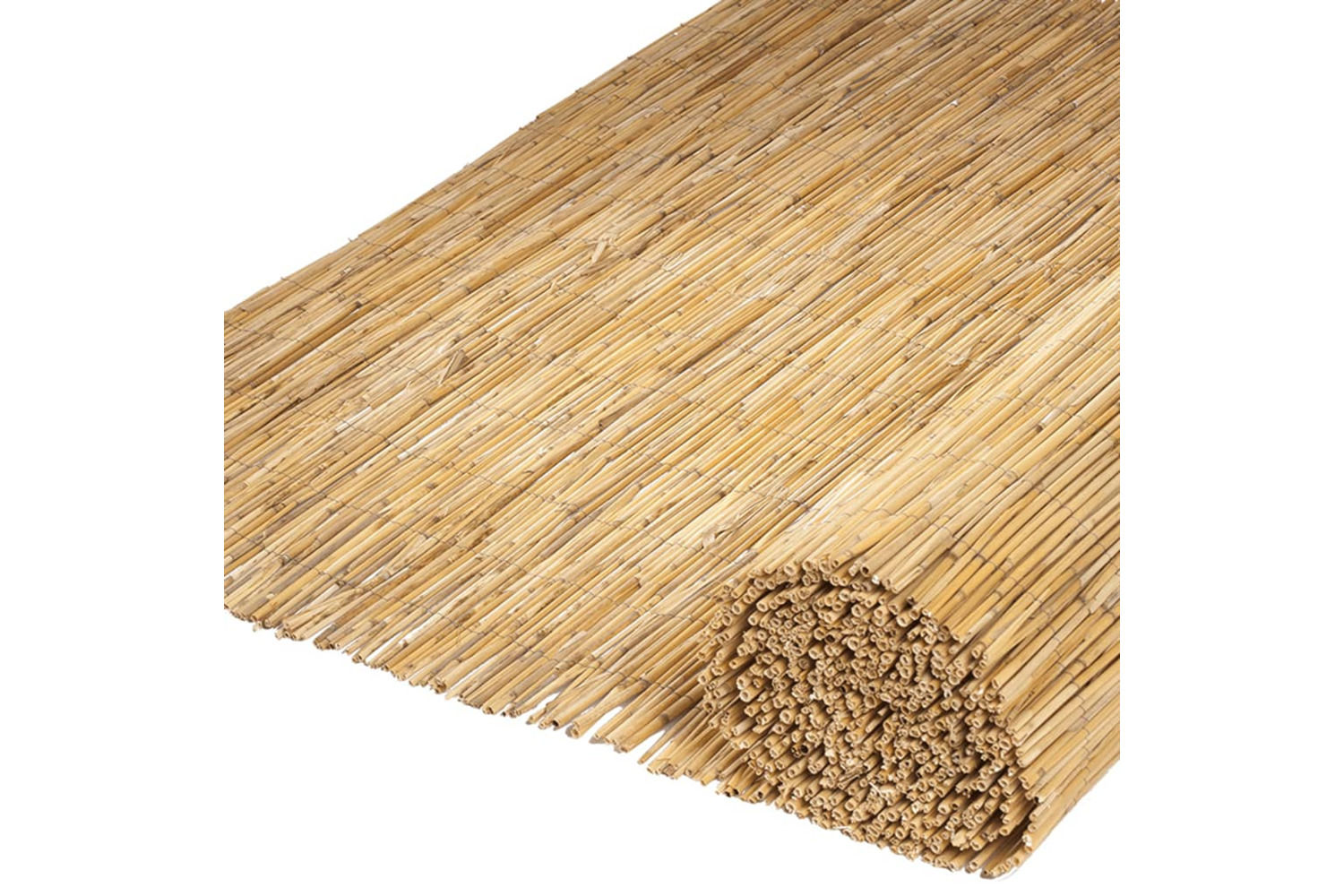 Nature 276221 2 Pcs Garden Screenings Bamboo Reed 500x100 Cm