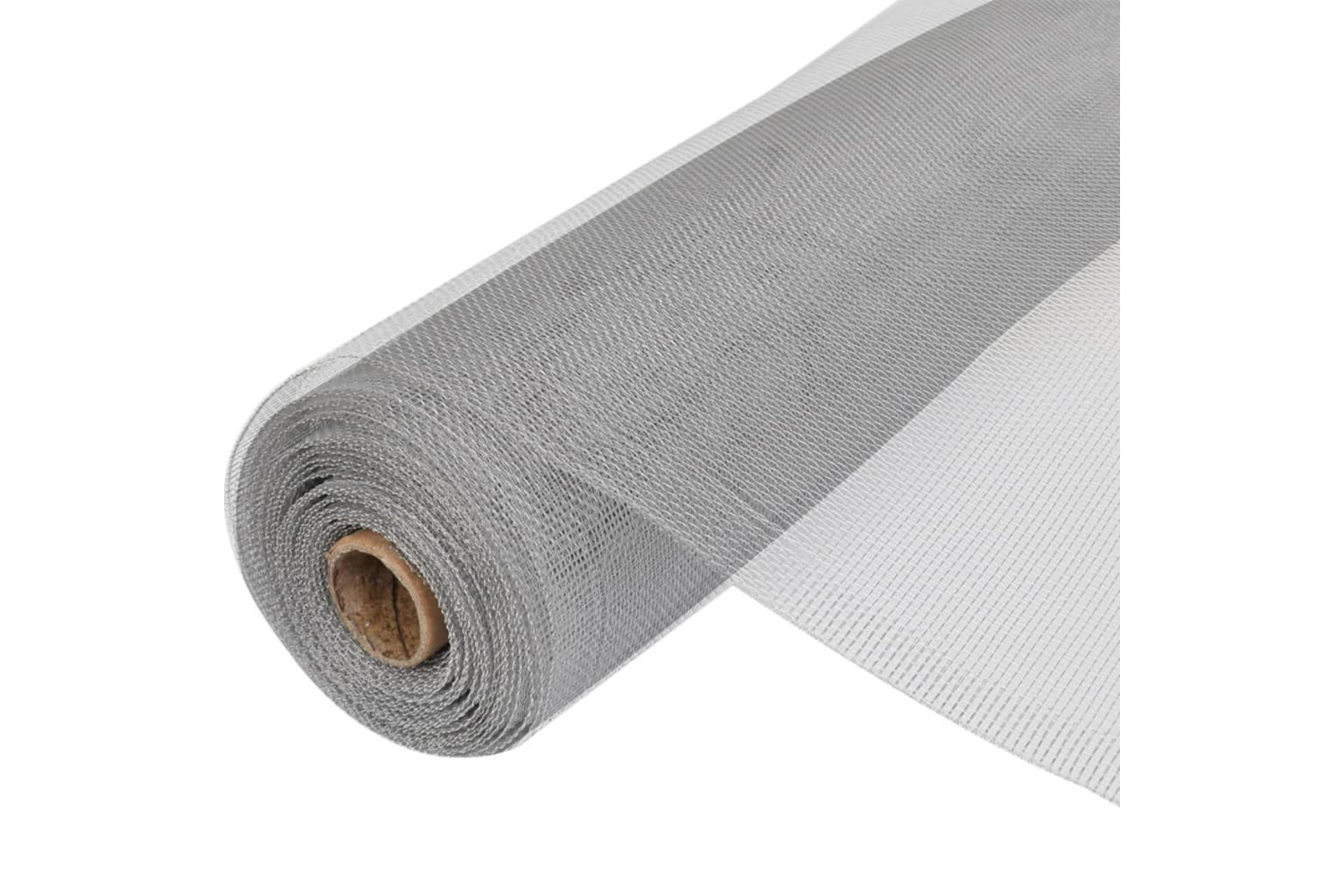 vidaXL 141157 Mesh Screen Aluminium 100x500cm Silver