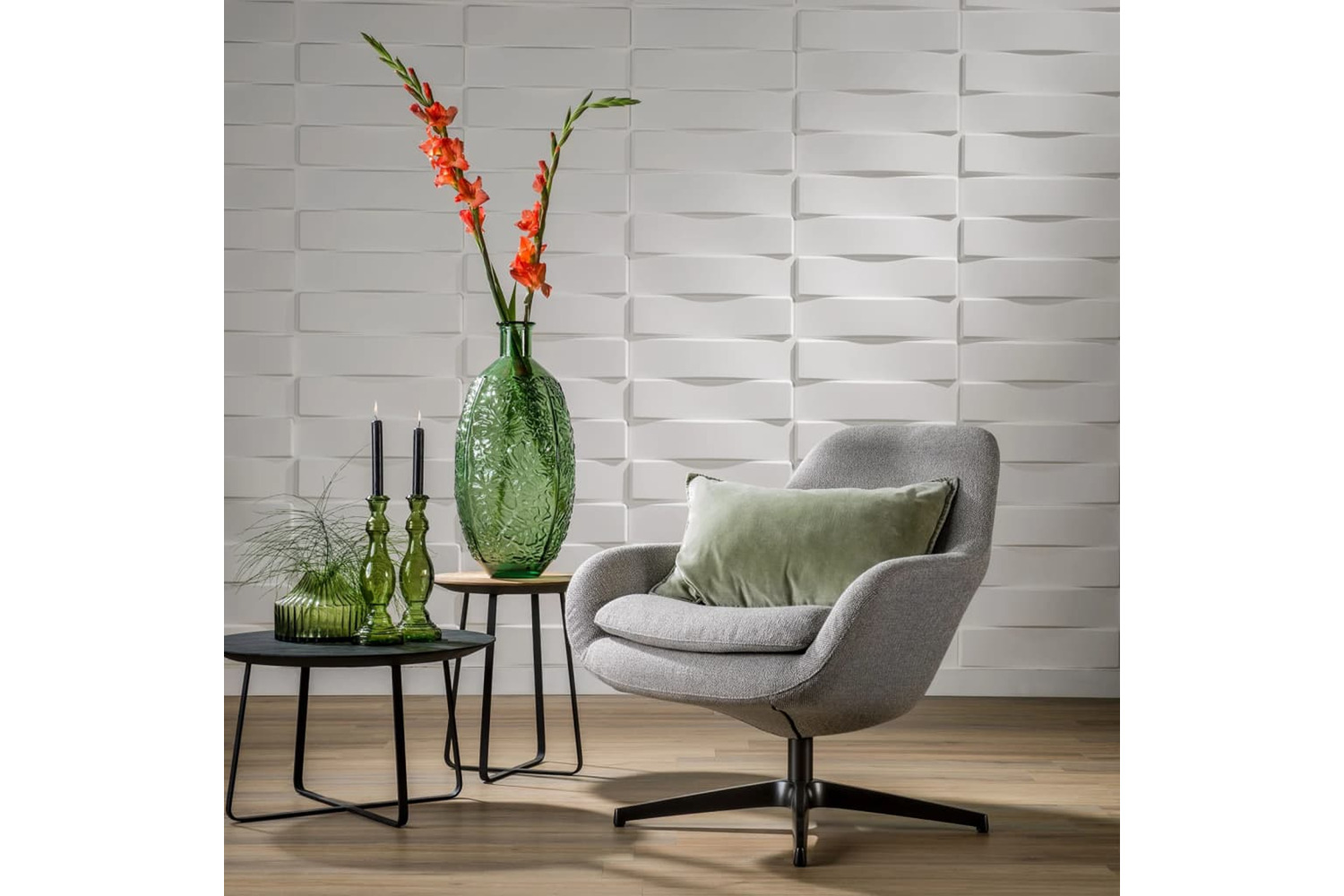 Wallart 412819 3d Wall Panels Vaults 12 Pcs Ga-wa05