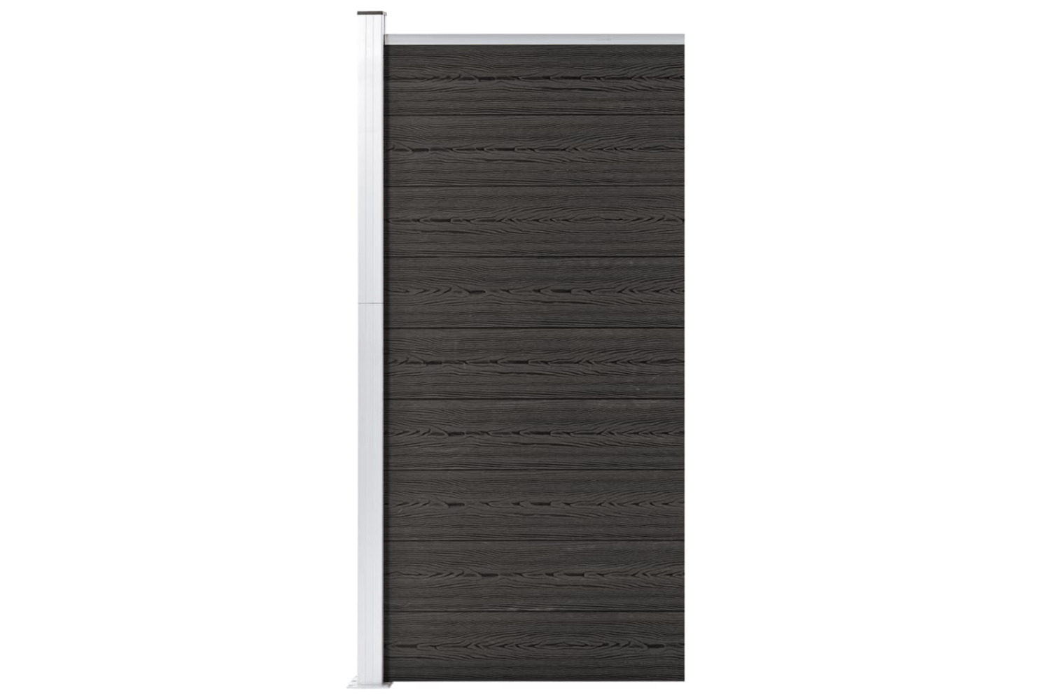 vidaXL Fence Panel Wpc 95x186cm Grey
