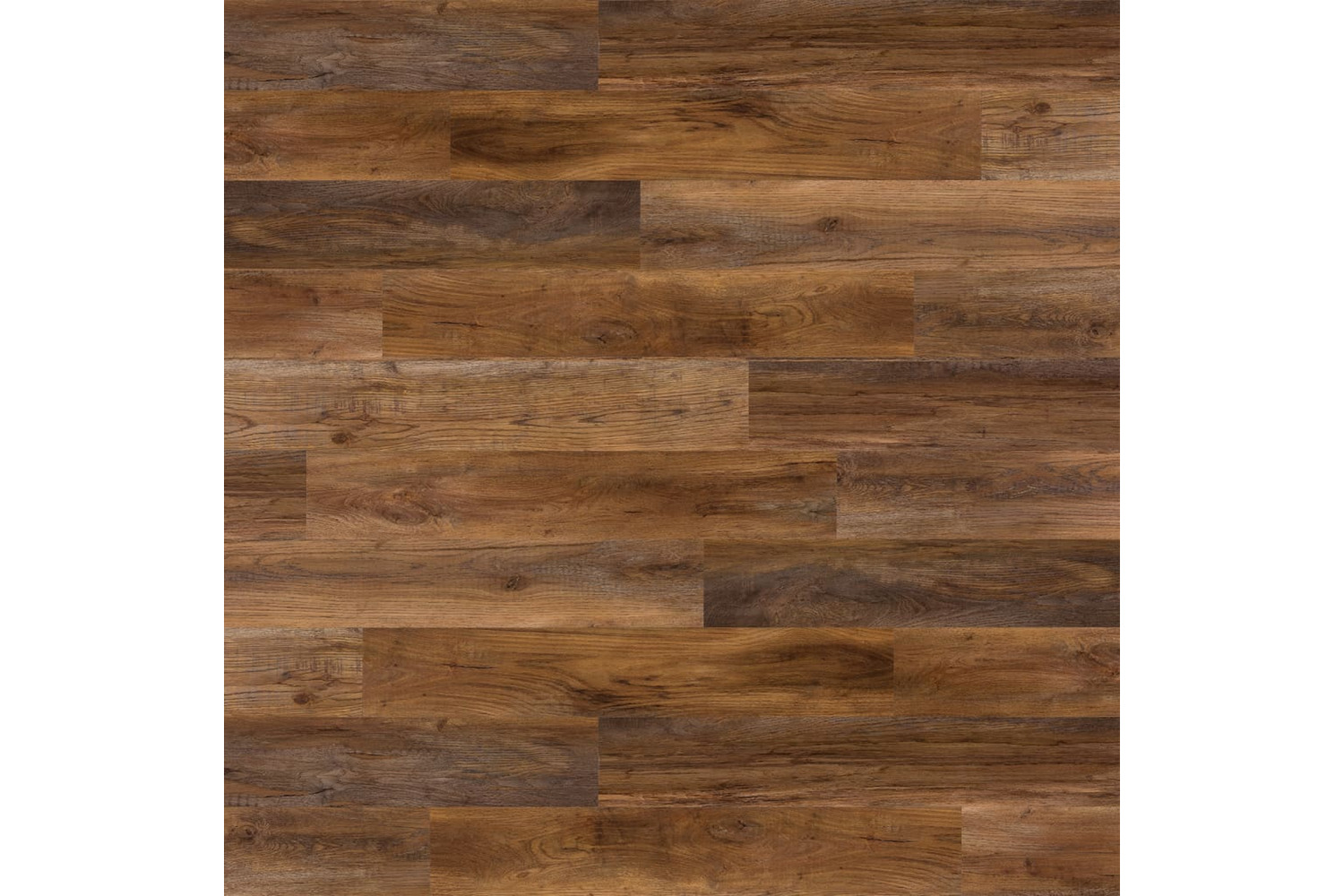 Wallart 3082861 30 Pcs Wood Look Planks Gl-wa34 Barnwood Oak Umber Brown
