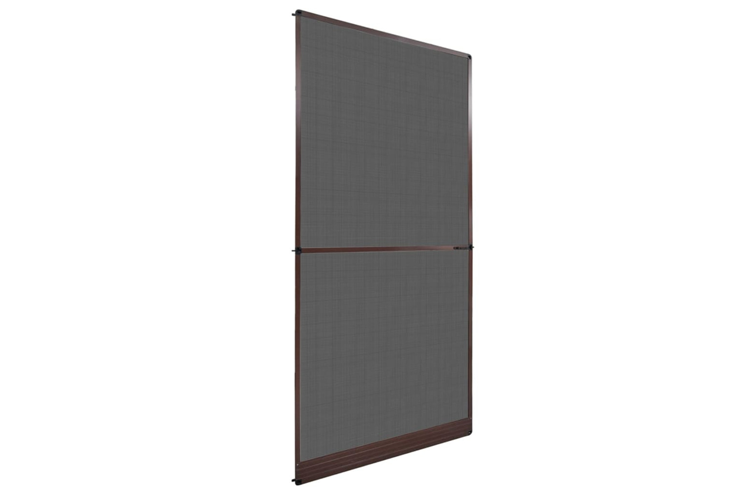 vidaXL 141566 Brown Hinged Insect Screen For Doors 120 X 240cm