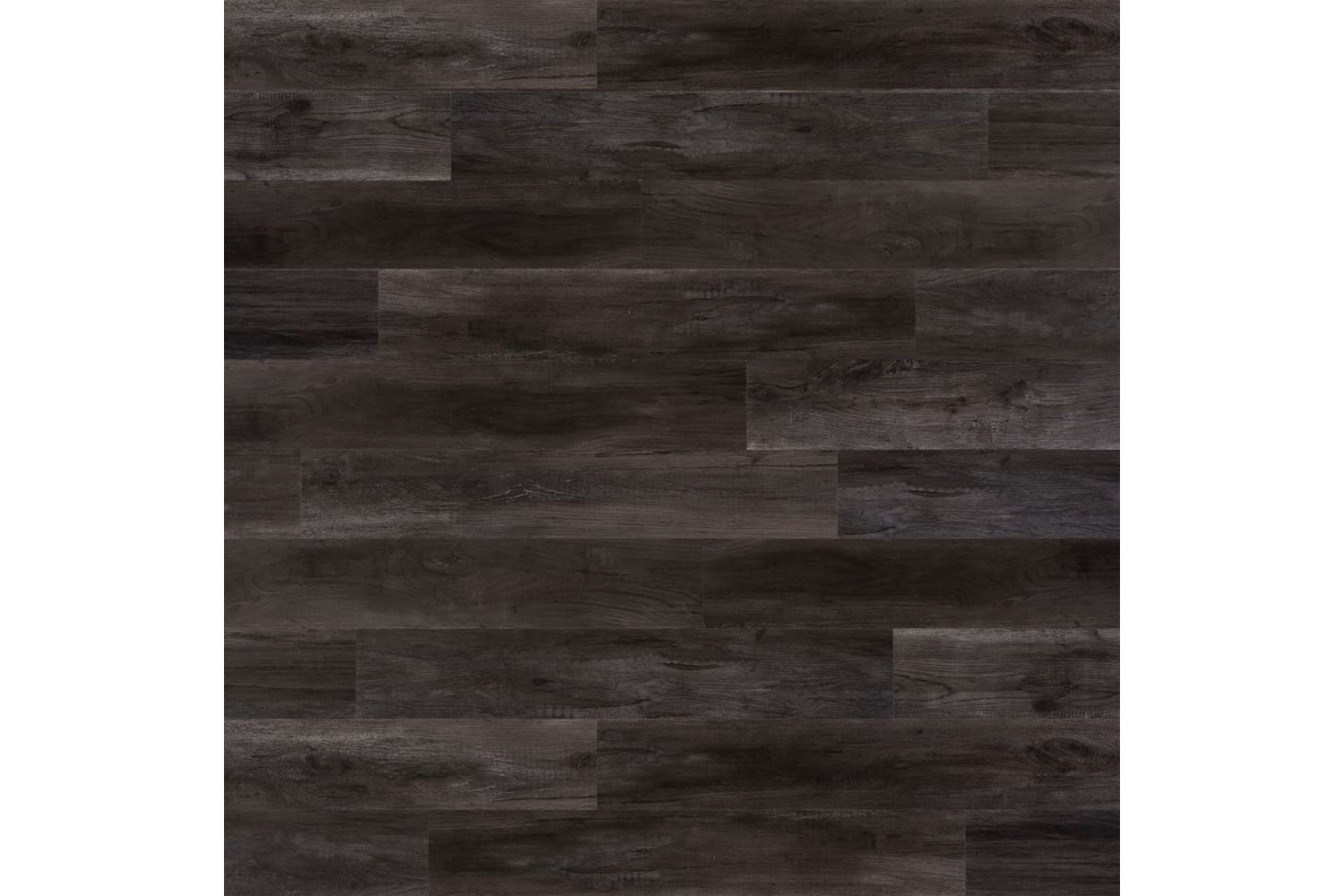 Wallart 3082860 30 Pcs Wood Look Planks Gl-wa33 Barnwood Oak Charcoal Black