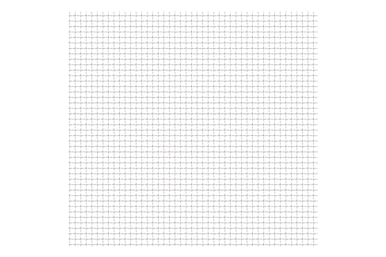 vidaXL 142290 Crimped Garden Wire Fence Stainless Steel 50x50cm 31x31x3mm