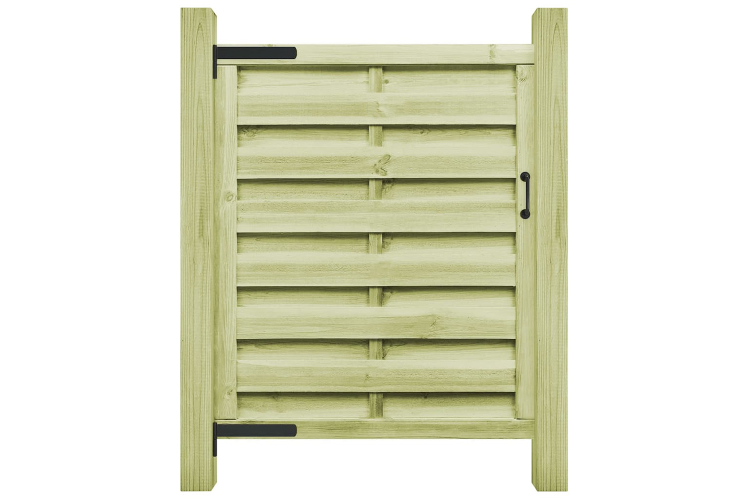 vidaXL 45316 Garden Gate Impregnated Pinewood 100x125cm Green