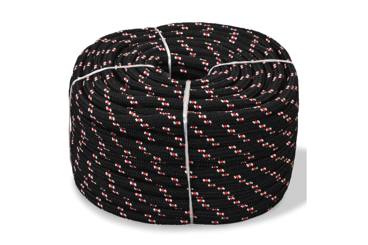 vidaXL 143811 Marine Rope Polypropylene 12mm 250 M Black