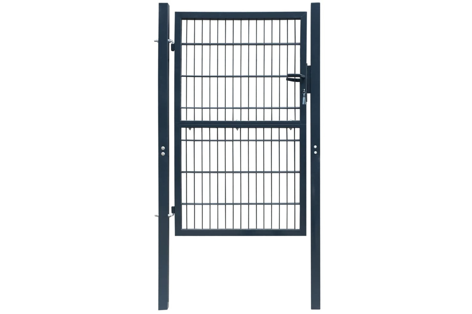 vidaXL 141742 2d Fence Gate (single) Anthracite Grey 106 X 170cm