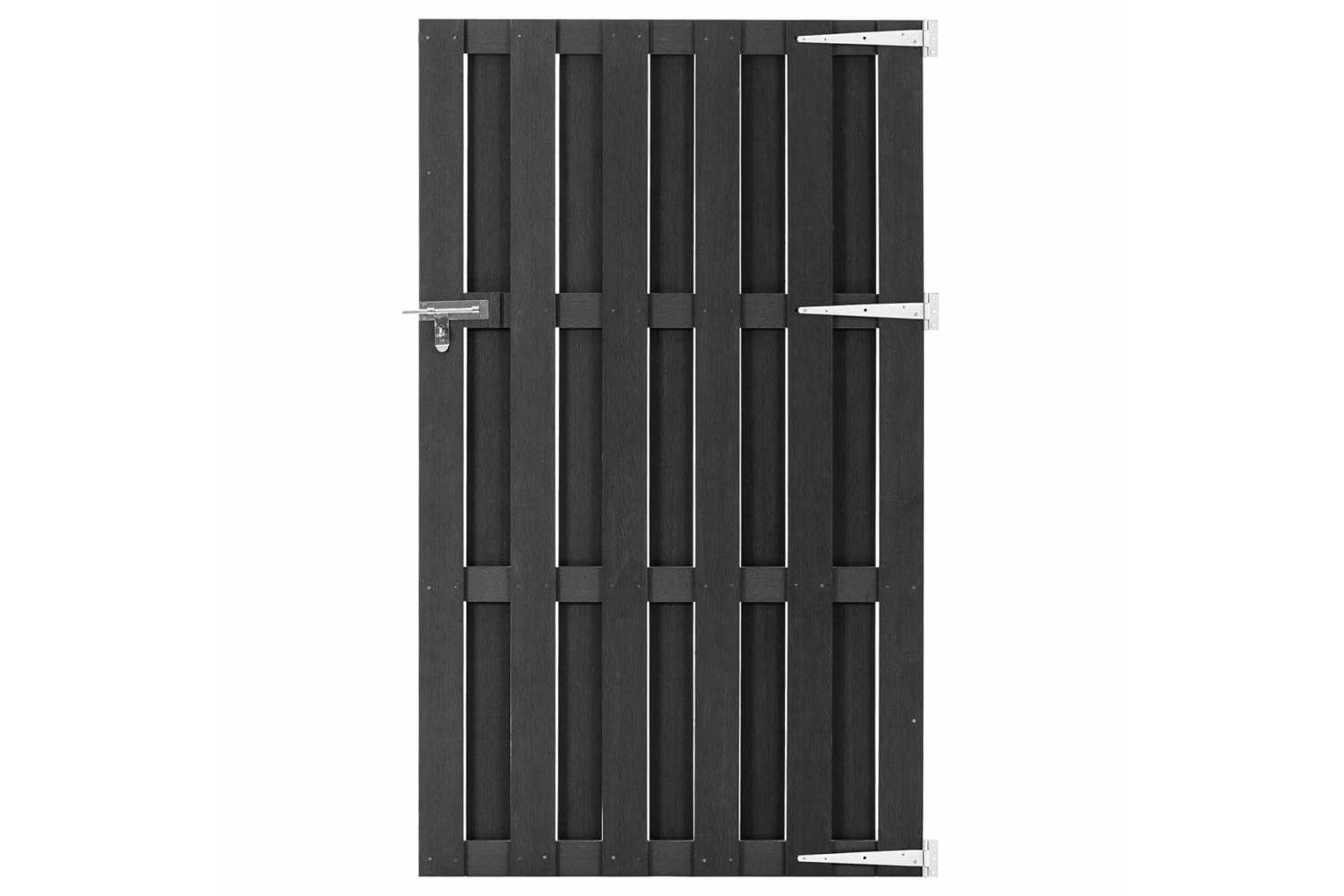 vidaXL 318105 Garden Gate Wpc 100x180cm Grey