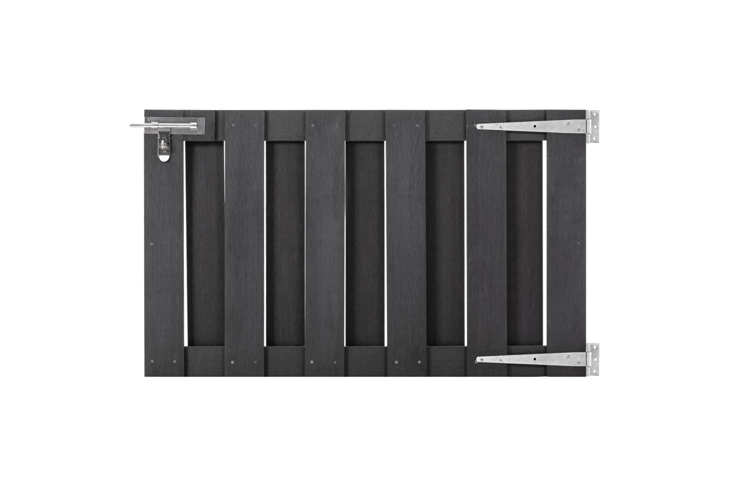 vidaXL 49081 Garden Gate Wpc 100x60cm Grey
