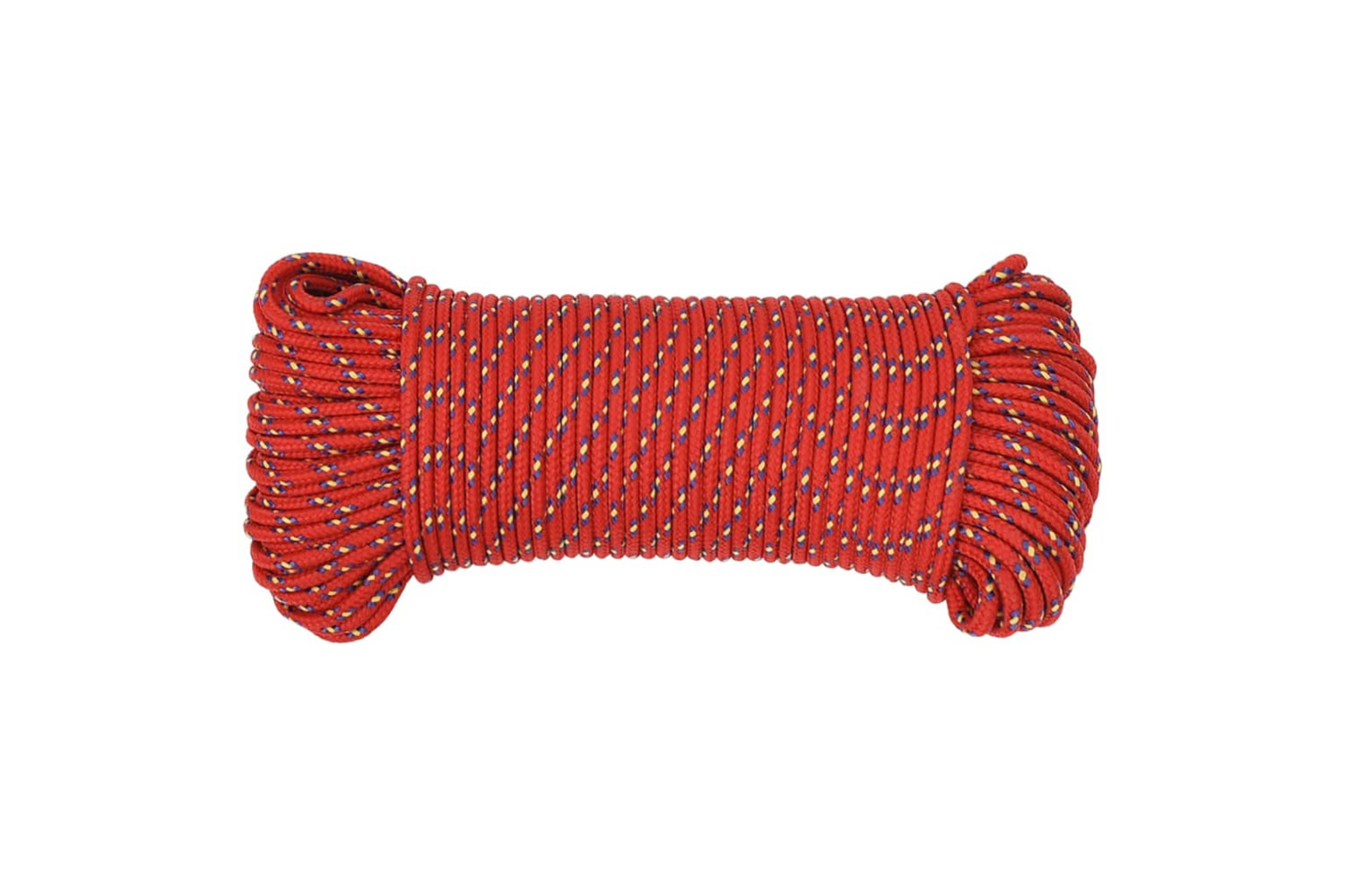 vidaXL 152382 Boat Rope Red 4mm 100 M Polypropylene