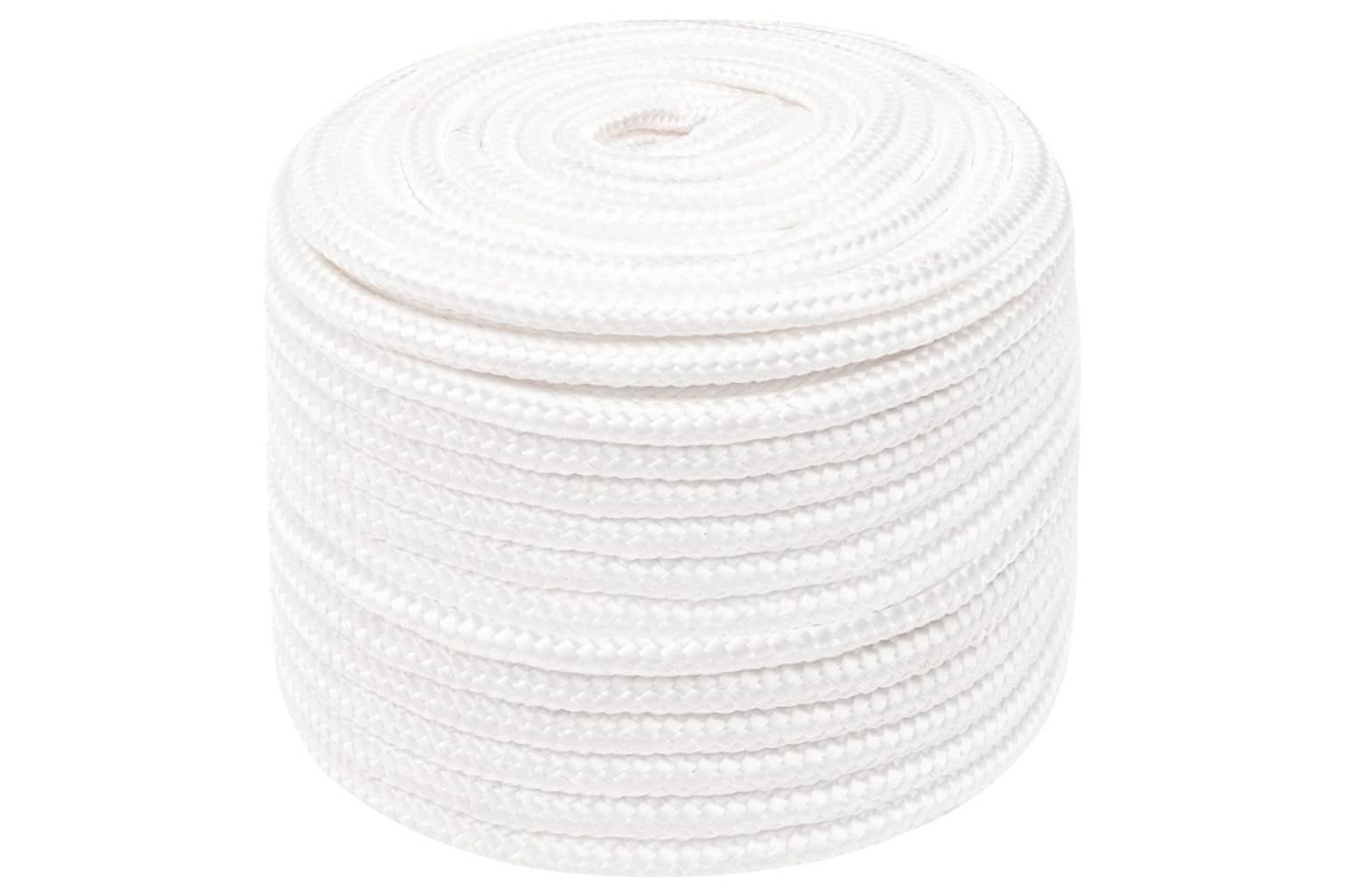 vidaXL 152568 Boat Rope Full White 14mm 25 M Polypropylene