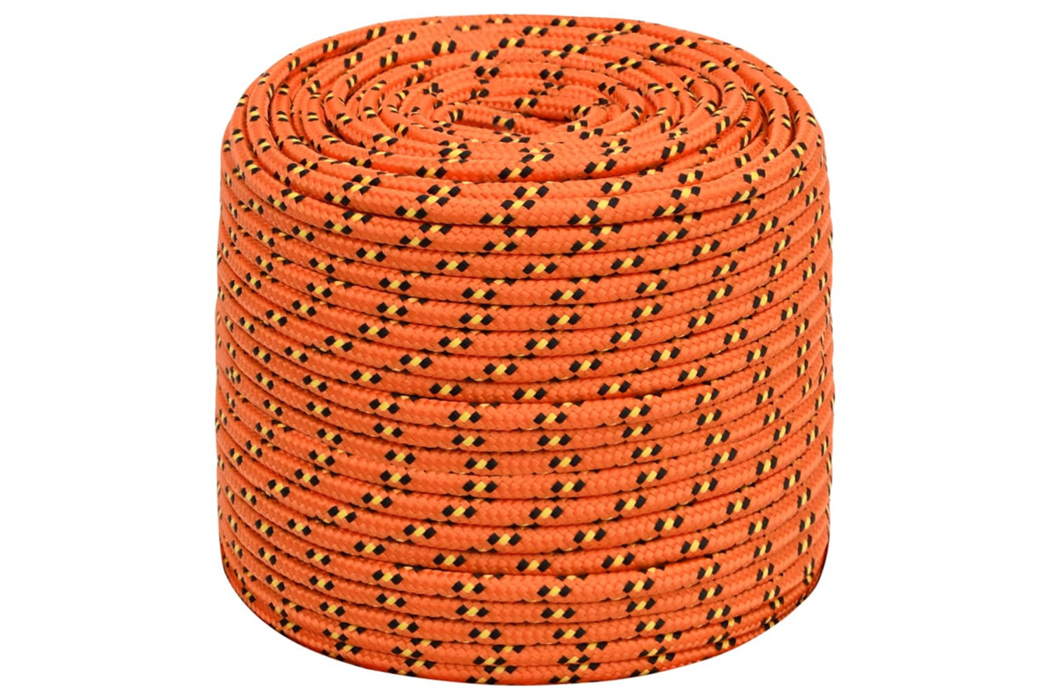 vidaXL 152655 Boat Rope Orange 6mm 25 M Polypropylene