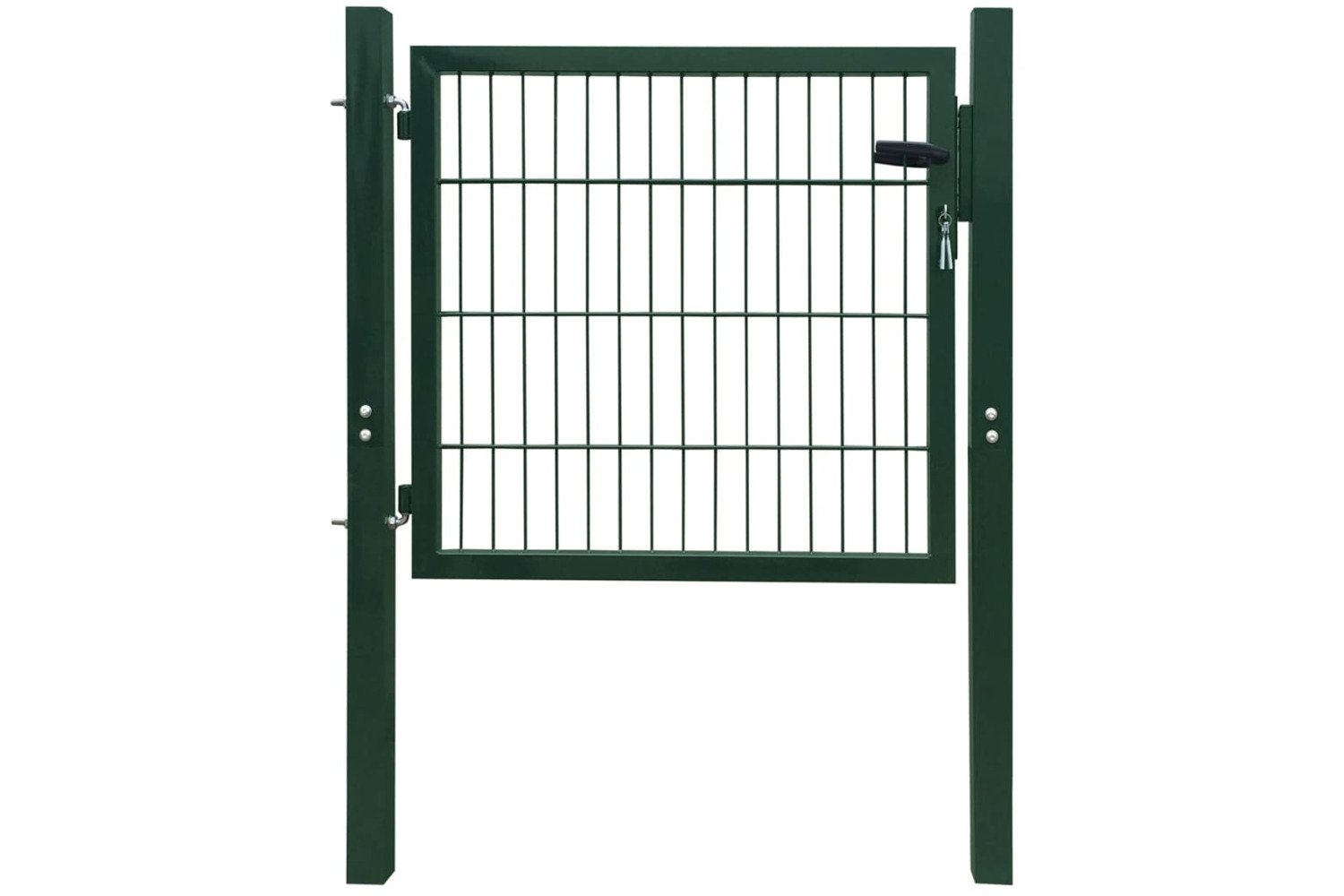vidaXL 142028 Fence Gate Steel Green 105x150cm