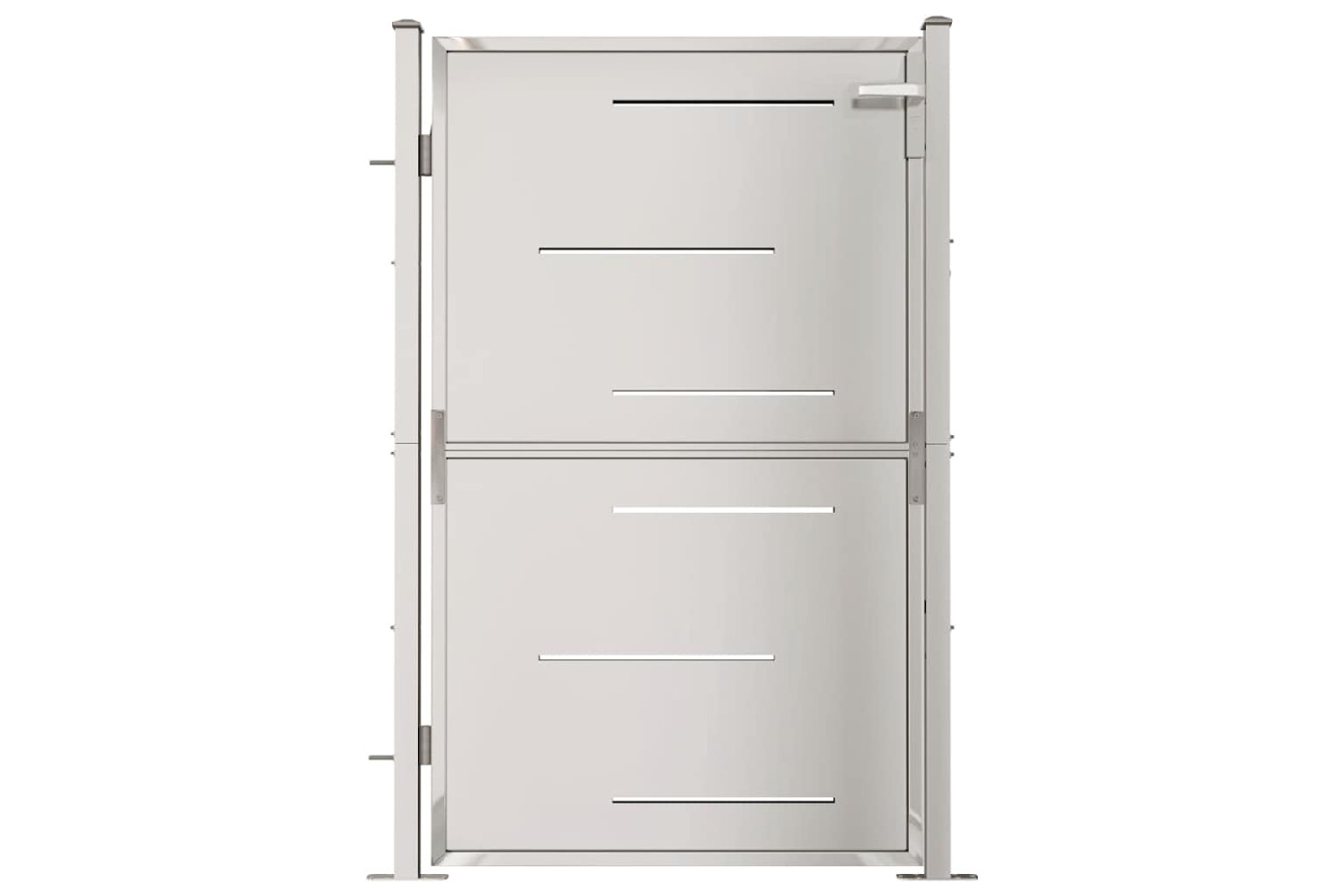 Vidaxl Garden Gate 100x150 Cm Stainless Steel