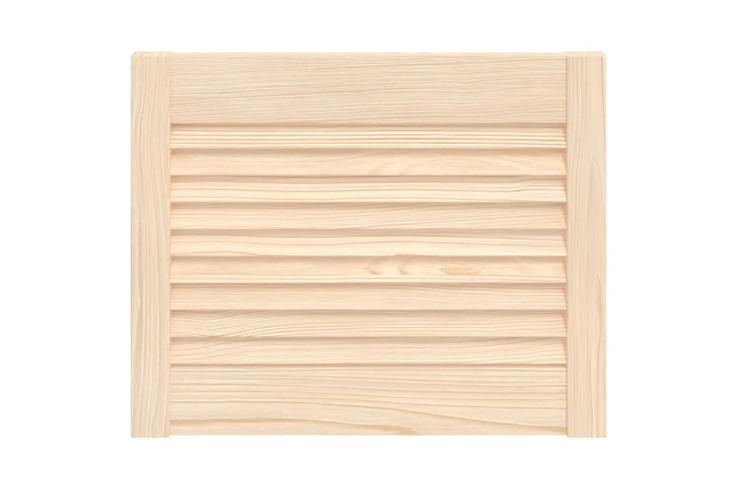 vidaXL 151109 Louvred Door Solid Pine Wood 39.5x49.4cm