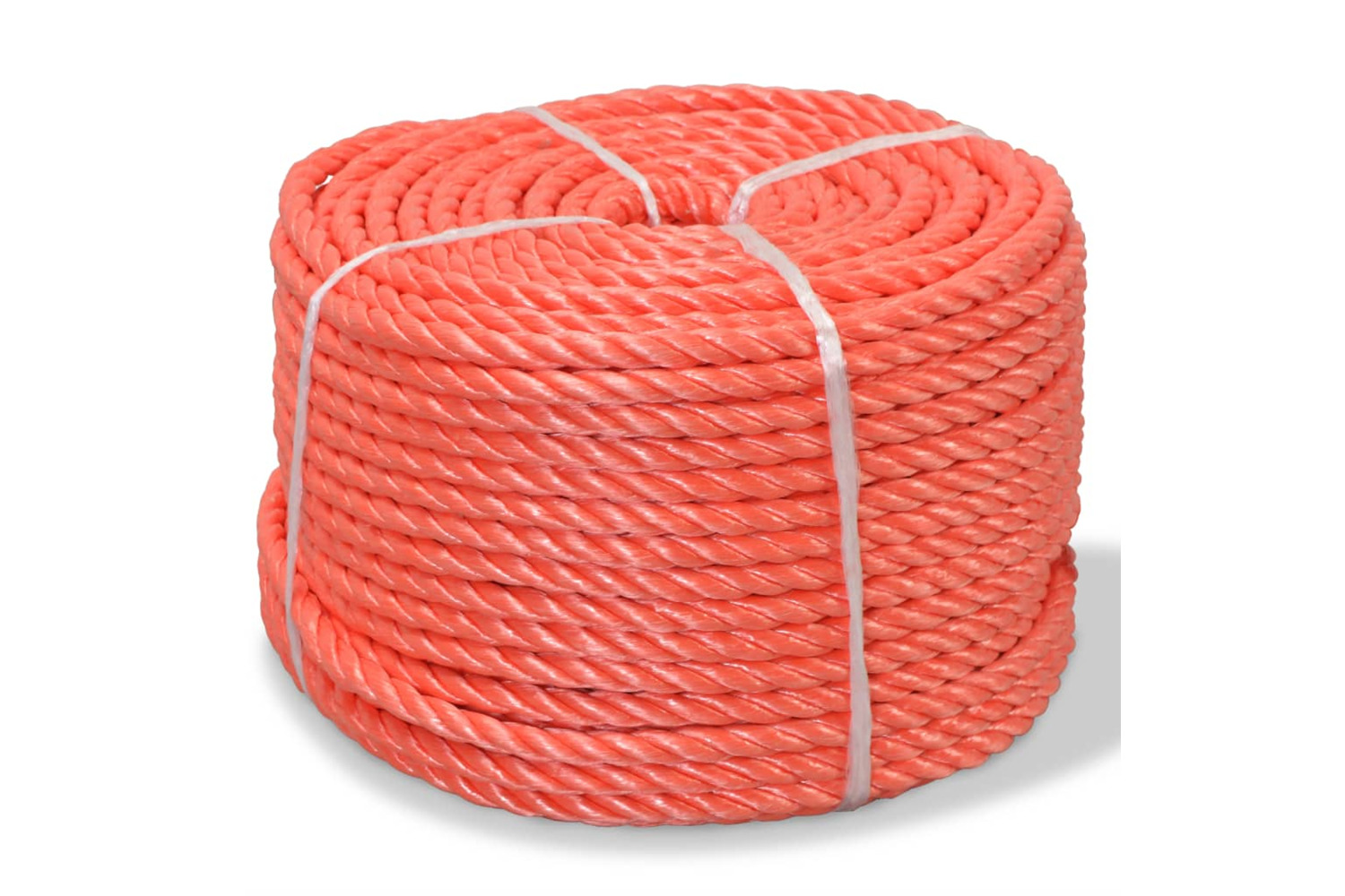 vidaXL 91299 Twisted Rope Polypropylene 6mm 200 M Orange