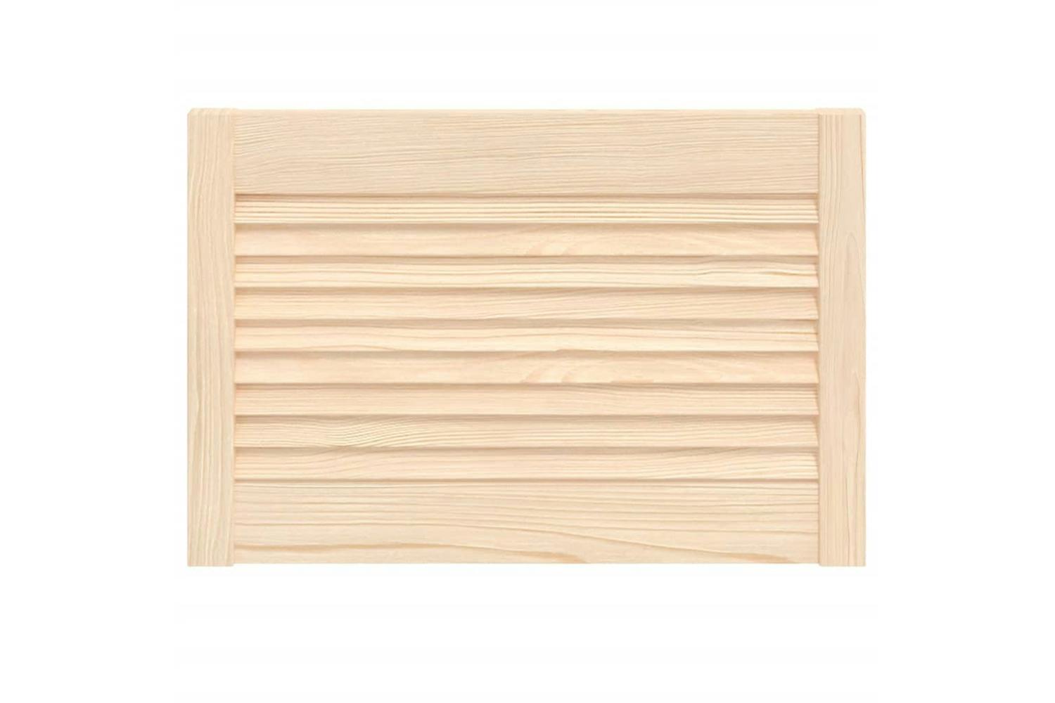 Vidaxl 151112 Louvred Door Solid Pine Wood 39.5x59.4cm