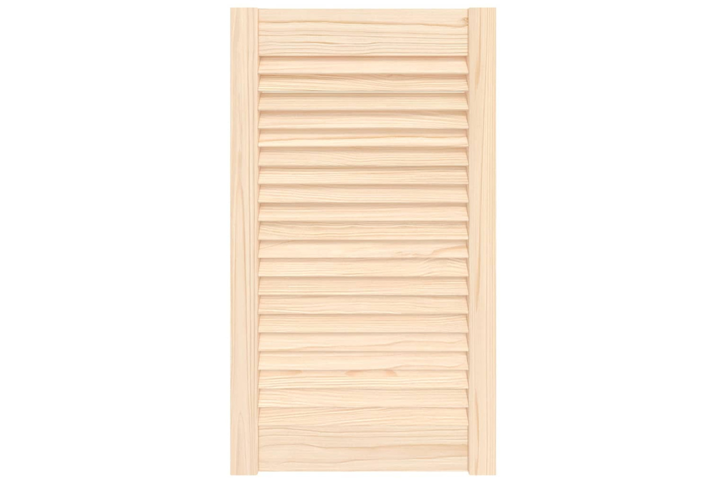vidaXL 151124 Louvred Door Solid Pine Wood 69x39.4cm