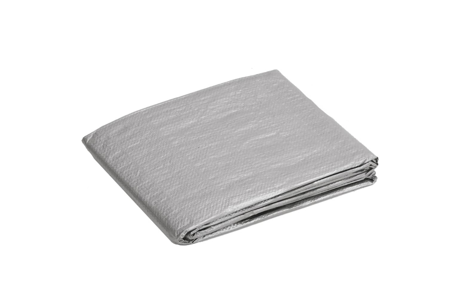 vidaXL 151468 Tarpaulin 90 G/m² 3x5 M Grey Hdpe