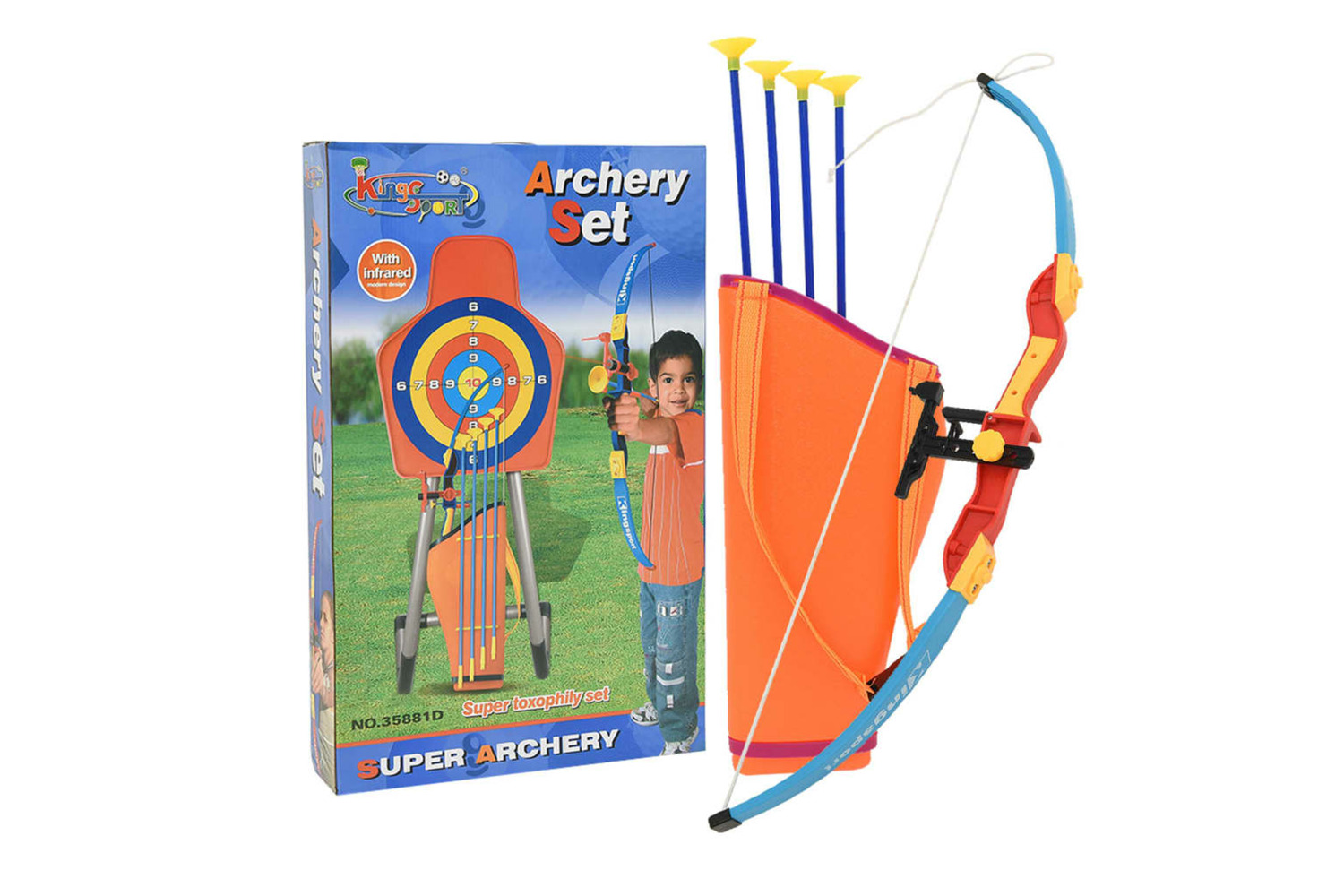 Children's archery 2024 set with target