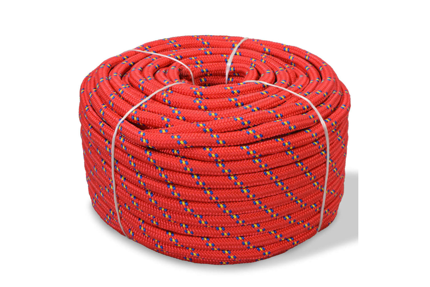 vidaXL 91291 Marine Rope Polypropylene 10mm 50 M Red