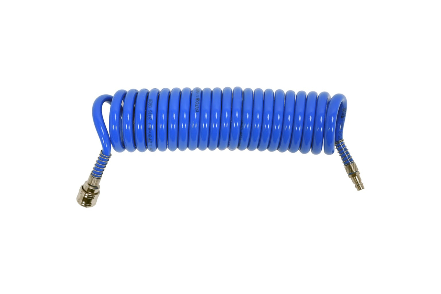 Yato 434440 Spiral Recoil Air Hose Pu 5 M Blue