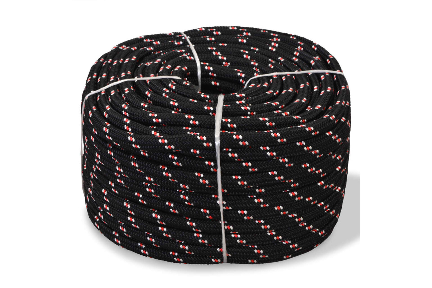 vidaXL 91284 Marine Rope Polypropylene 6mm 100 M Black