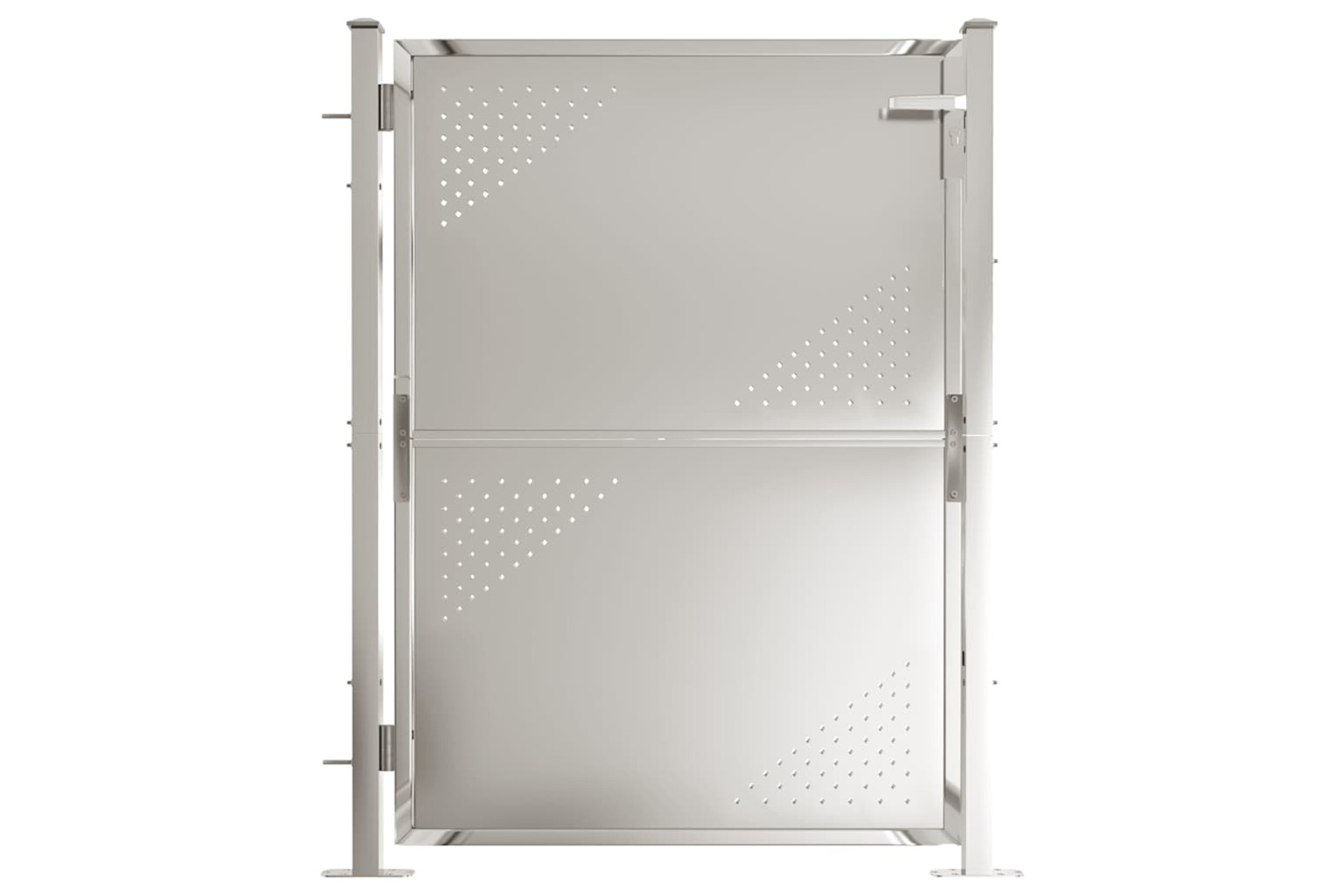 Vidaxl Garden Gate 100x125 Cm Stainless Steel