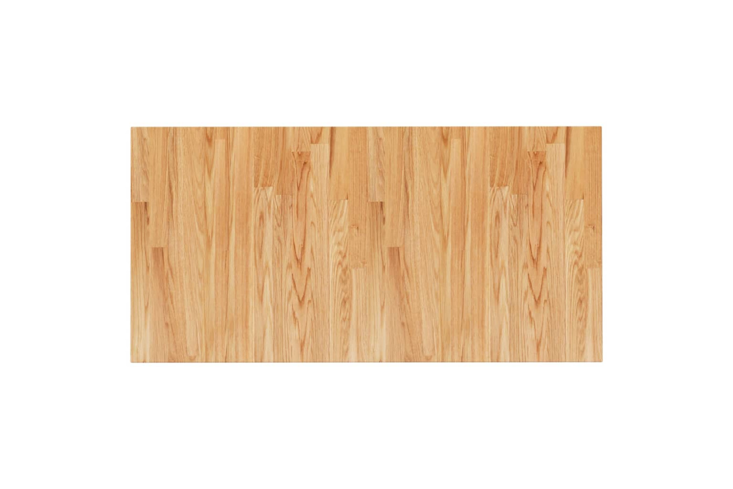 vidaXL 343011 Bathroom Countertop Light Brown 100x50x1.5cm Treated Solid Wood