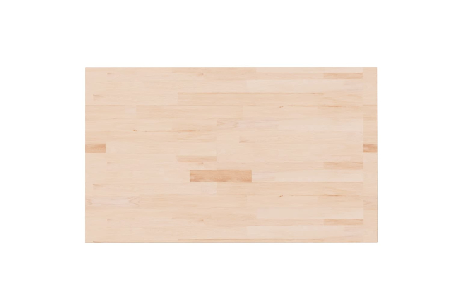vidaXL 342941 Bathroom Countertop 100x60x2.5cm Untreated Solid Wood