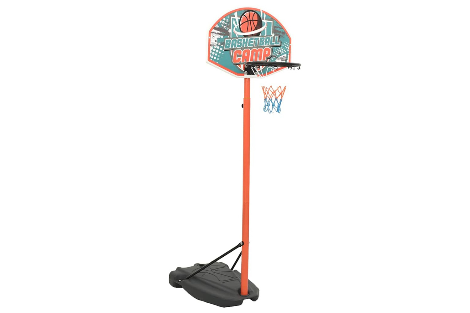Vidaxl Portable Basketball Play Set Adjustable 180-230 Cm