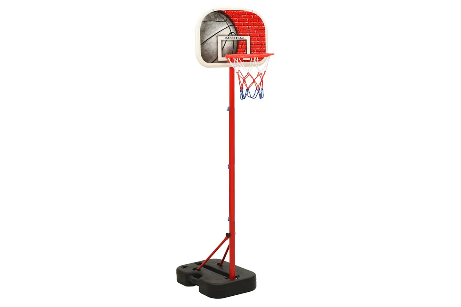 Vidaxl Portable Basketball Play Set Adjustable 138.5-166 Cm