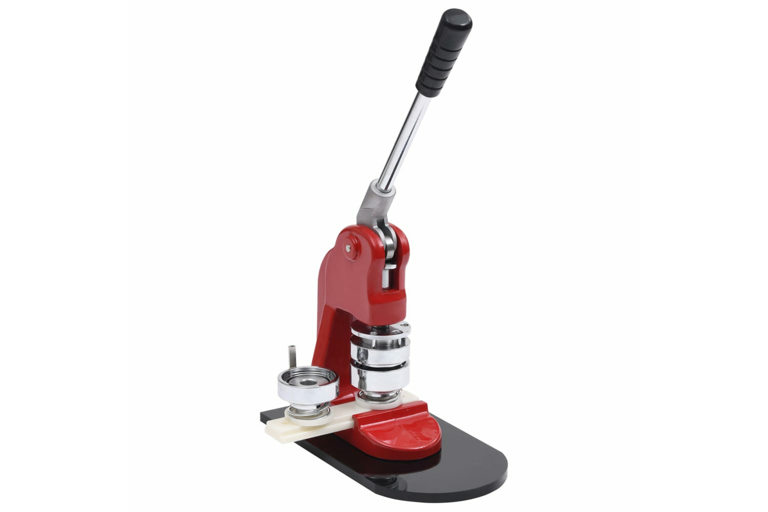 vidaXL 30149 Badge Maker Machine With Circle Cutter 37mm