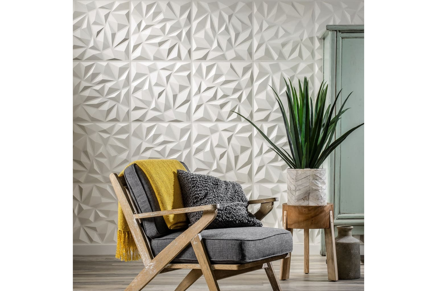 Wallart 438336 3d Wall Panels Puck 12 Pcs Ga-wa27