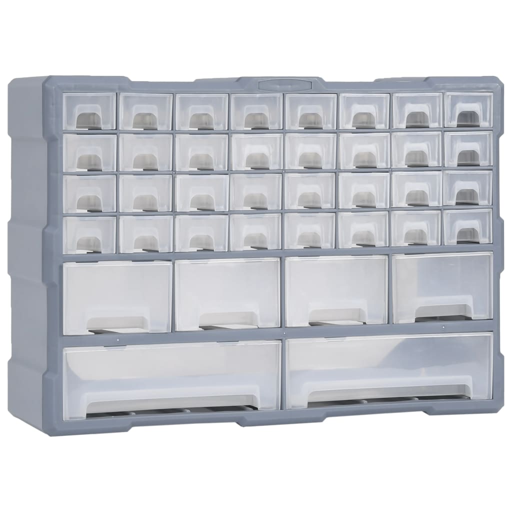 Vidaxl Multi-drawer Organiser With 40 Drawers 52x16x37.5 Cm