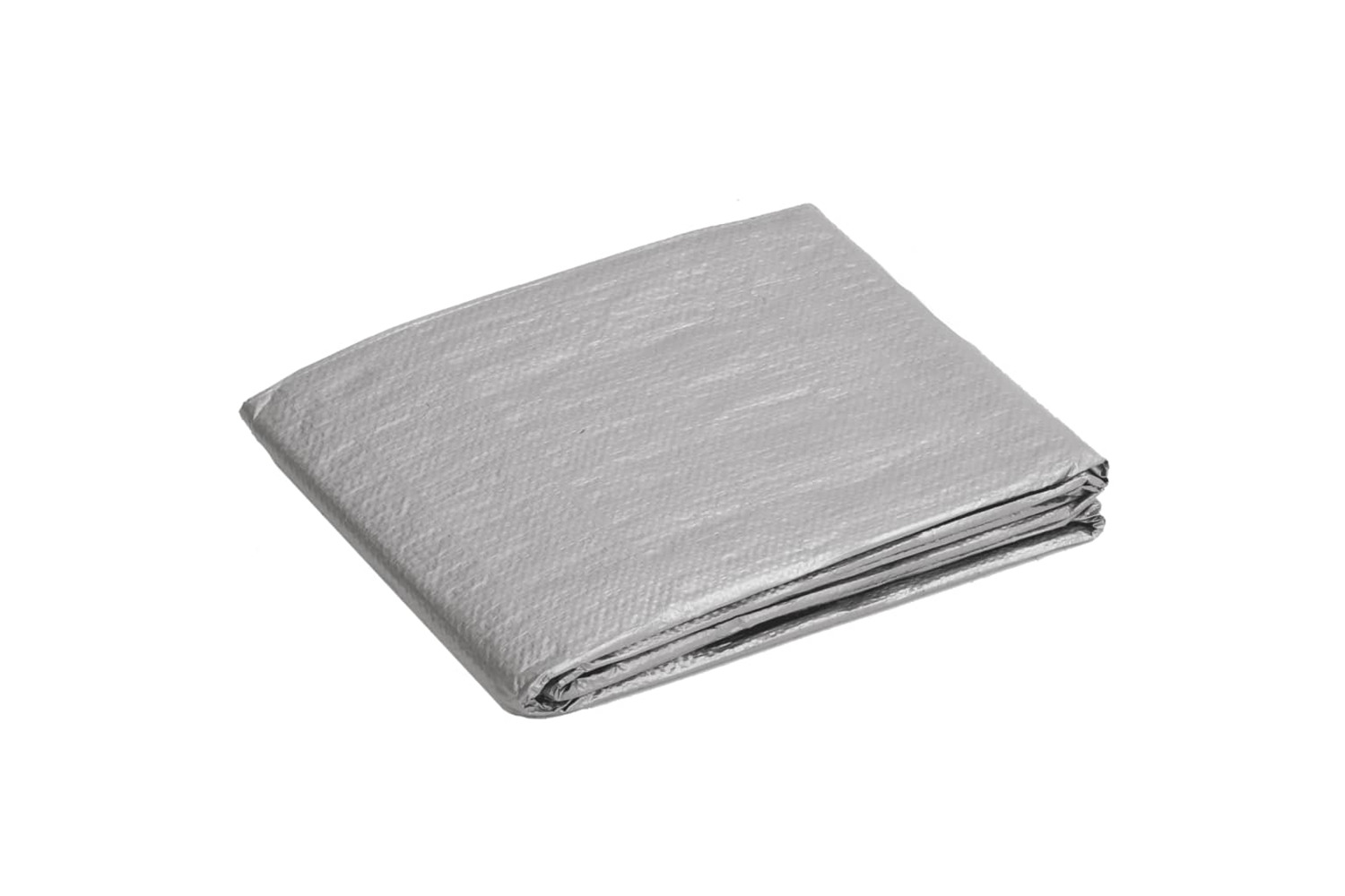 vidaXL 151480 Tarpaulin 90 G/m² 8x12 M Grey Hdpe