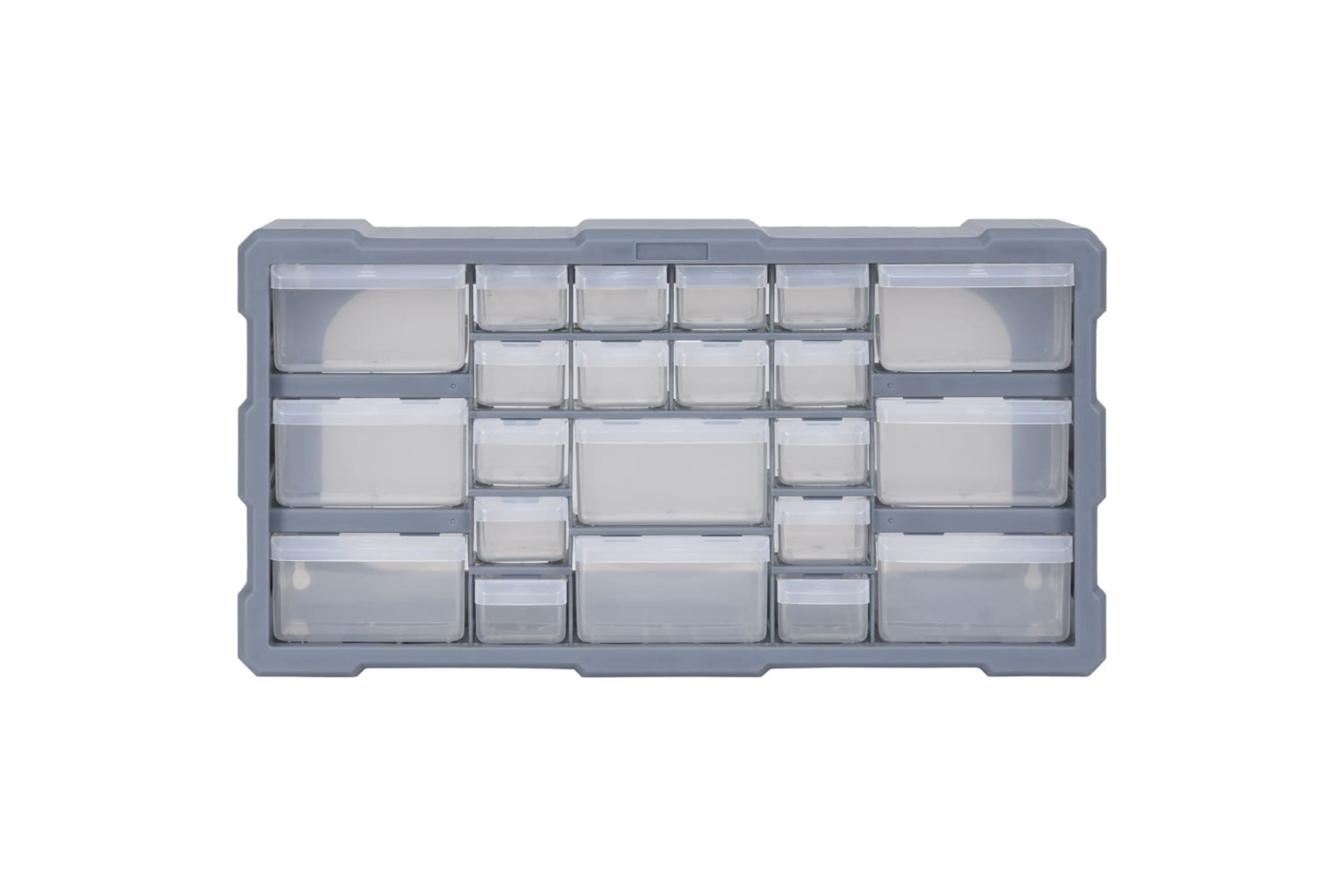 vidaXL 147584 Multi-drawer Organiser With 22 Drawers 49x16x25.5cm