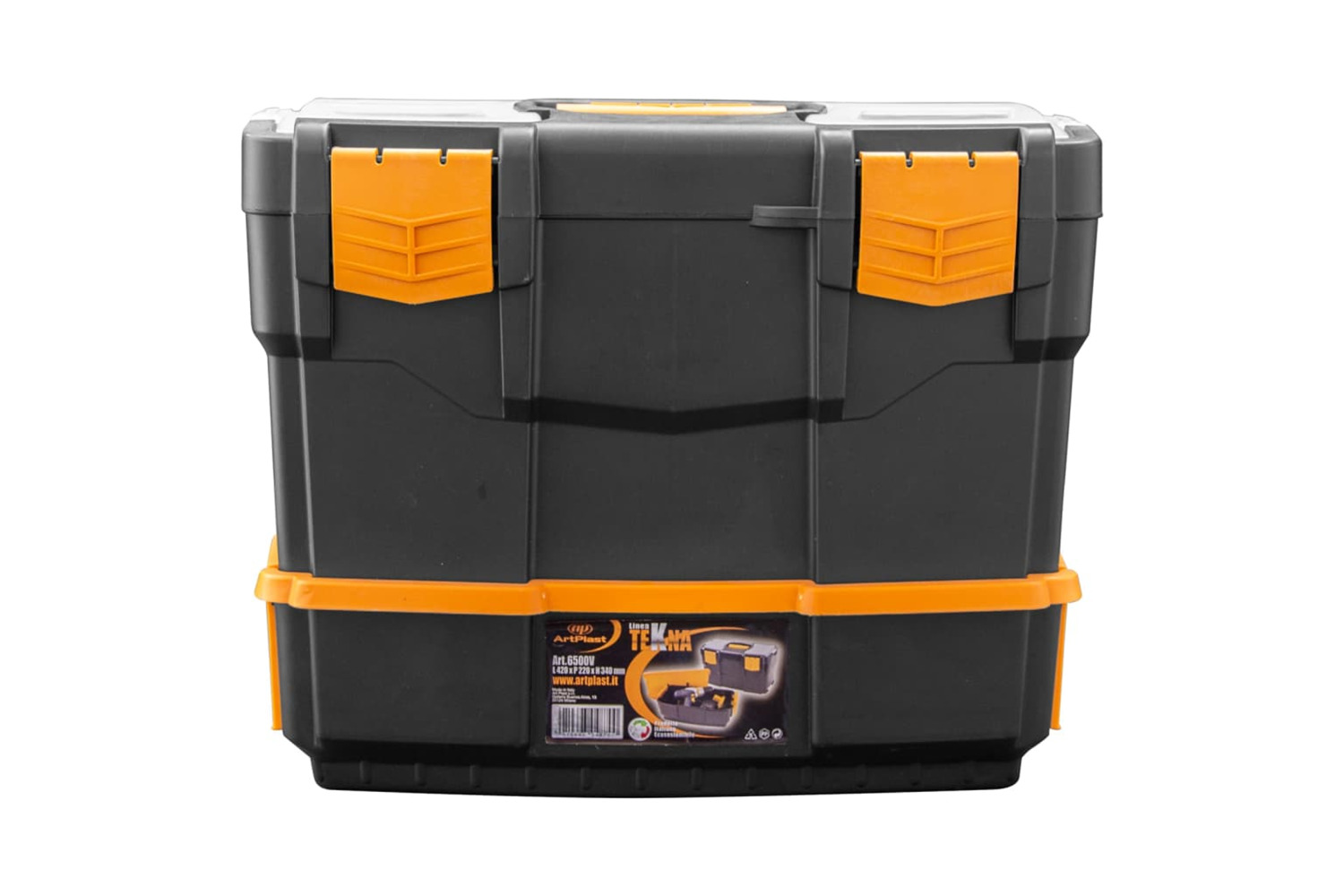 vidaXL 151841 Tool Box 420x220x340mm Pp