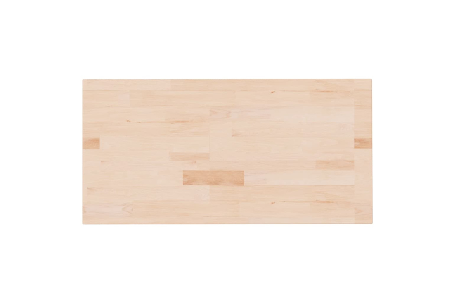 vidaXL 342938 Bathroom Countertop 80x40x2.5cm Untreated Solid Wood