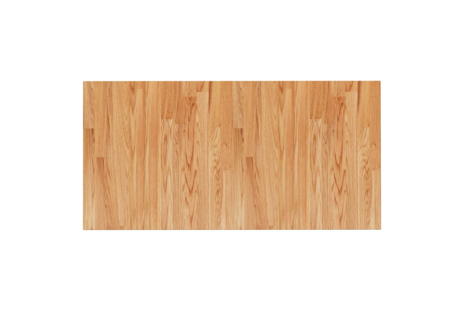 vidaXL 343039 Bathroom Countertop Light Brown 100x50x2.5cm Treated Solid Wood