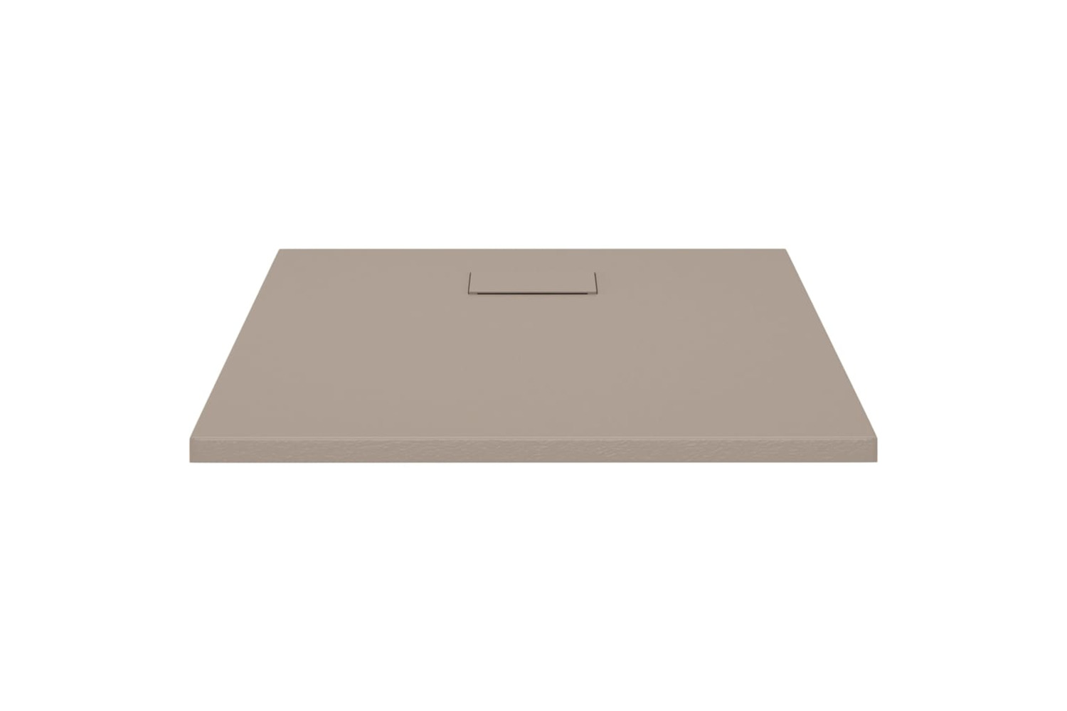 vidaXL 148922 Shower Base Tray Smc Brown 80x80cm