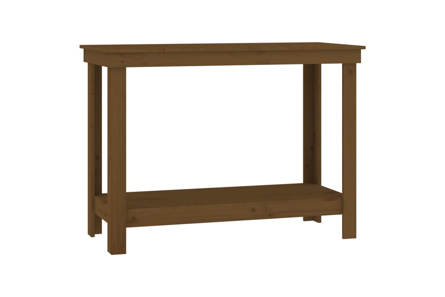 vidaXL 822504 Work Bench Honey Brown 110x50x80cm Solid Wood Pine
