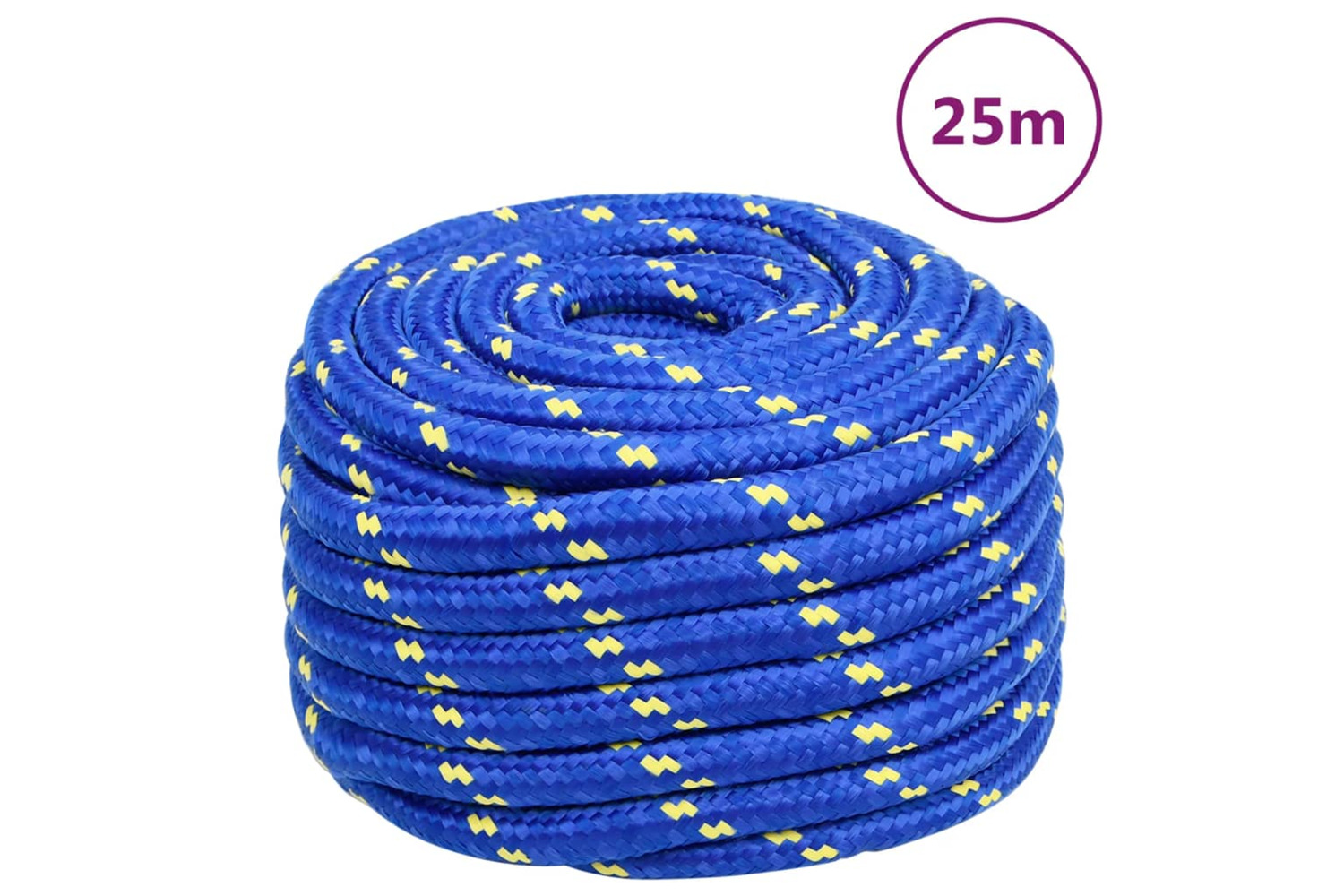 vidaXL 152473 Boat Rope Blue 20mm 25 M Polypropylene