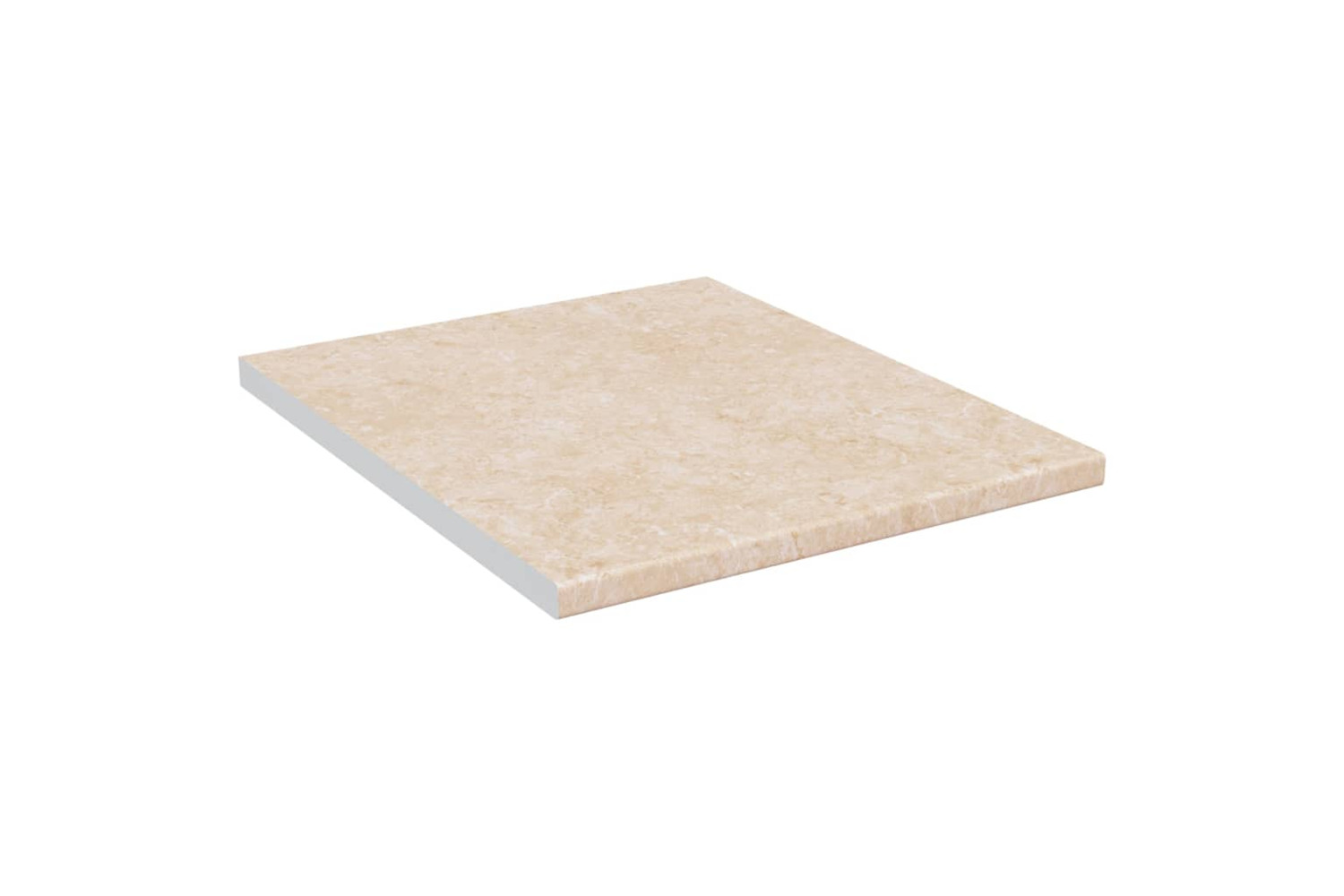 vidaXL 339578 Kitchen Countertop Beige With Marble Texture 50x60x2.8cm Engineered Wood